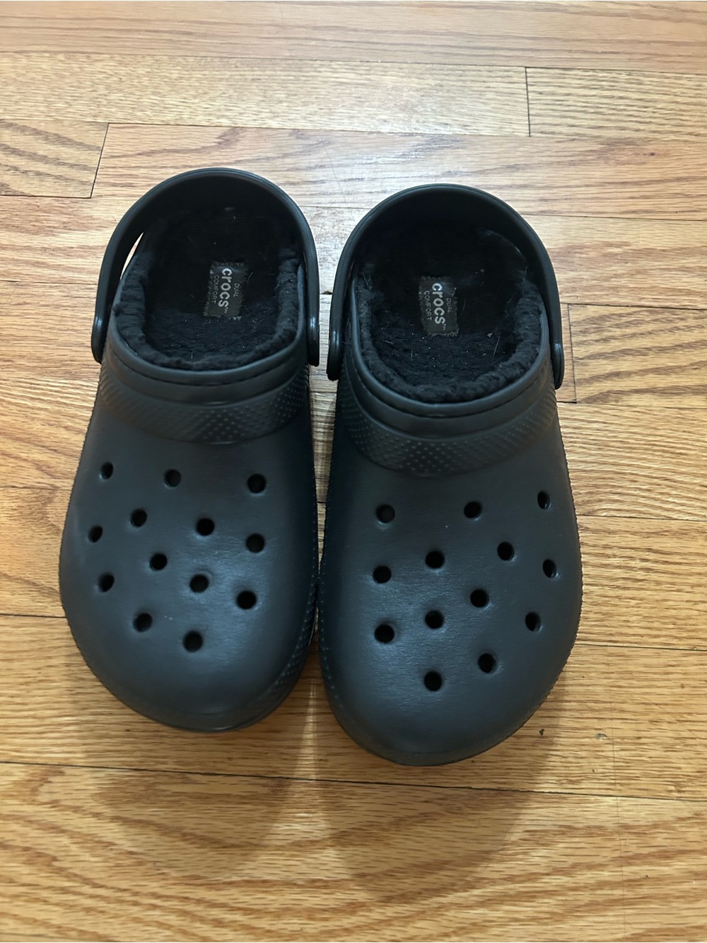 CROCS Kids Classic Lined Clog - Black youth